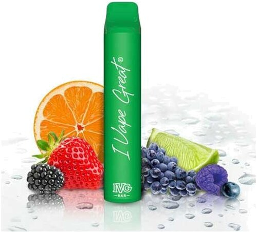 IVG Bar 800 Rainbow Aroma Einweg E-Shisha 20mg Nikotin