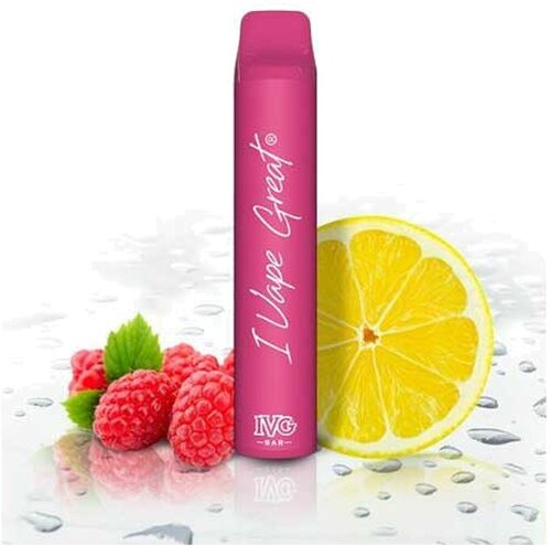 IVG Bar 800 Raspberry-Lemonade Aroma Einweg E-Shisha 20mg Nikotin