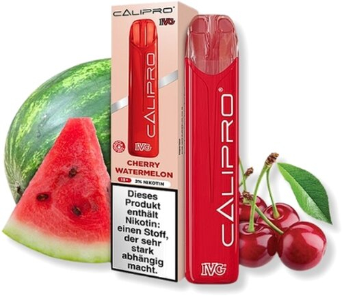 IVG Calipro Einweg E-Zigarette Cherry Watermelon 20mg