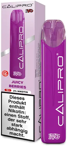 IVG Calipro Einweg E-Zigarette Juicy Berries 20mg