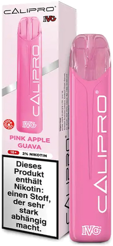IVG Calipro Einweg E-Zigarette Pink Apple Guava 20mg