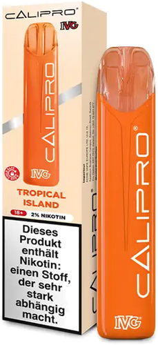 IVG Calipro Einweg E-Zigarette Tropical Island 20mg