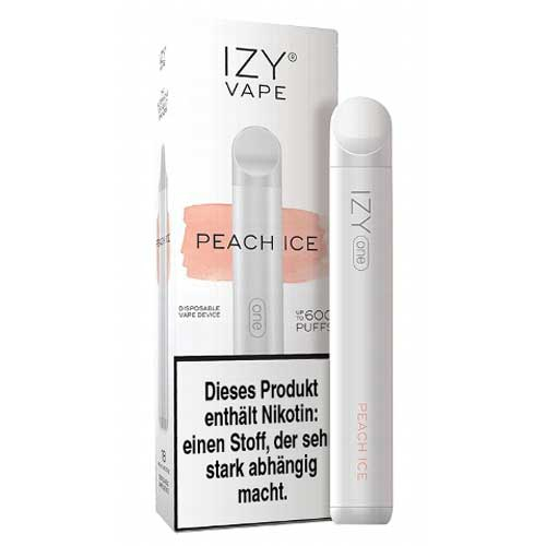 IZY One Einweg E-Shisha Peach Ice 0mg ca. 600 Züge IZY One Einweg E-Shisha Peach Ice 0mg ca. 600 Züge