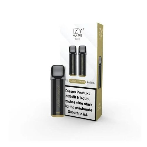 IZY Vape Click Classic Tobacco Prefilled Pods 2x2ml 20mg IZY Vape Click Classic Tobacco Prefilled Pods 2x2ml 20mg