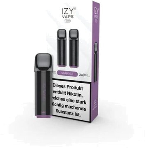 IZY Vape Click Grape Ice Prefilled Pods 2x2ml 20mg IZY Vape Click Grape Ice Prefilled Pods 2x2ml 20mg