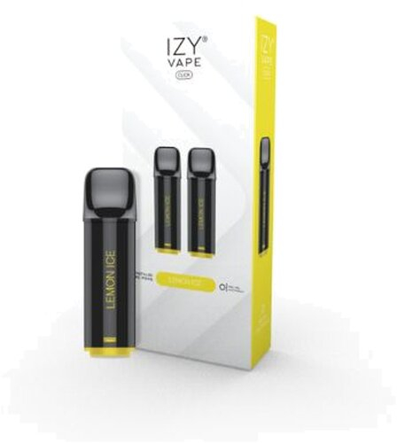 IZY Vape Click Lemon Ice Prefilled Pods 2x2ml 0mg IZY Vape Click Lemon Ice Prefilled Pods 2x2ml 0mg