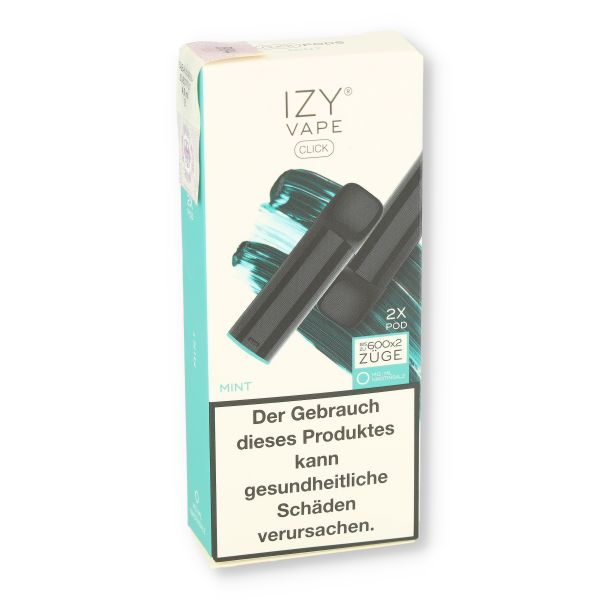 IZY Vape Click 2.0 Mint Prefilled Pods 2x2ml 0mg