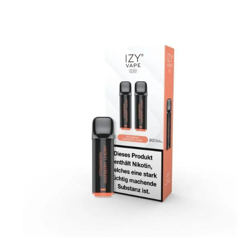IZY Vape Click Strawberry Raspberry Cherry Prefilled Pods 2x2ml 20mg IZY Vape Click Strawberry Raspberry Cherry Prefilled Pods 2x2ml 20mg