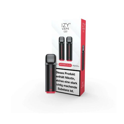 IZY Vape Click Watermelon Ice Prefilled Pods 2x2ml 20mg IZY Vape Click Watermelon Ice Prefilled Pods 2x2ml 20mg