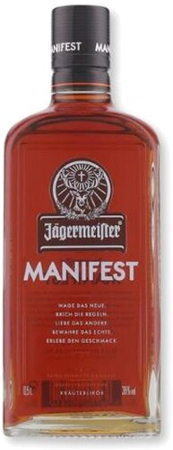 Jägermeister Manifest 38% Vol. 0,5 Liter