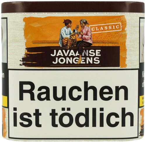 Javaanse Jongens Tabak Classic ohne Aromazusätze 65 g Dose Zigarettentabak