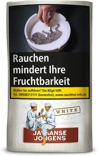 Javaanse Jongens Tabak White ohne Aromazusätze 30g Päckchen Zigarettentabak