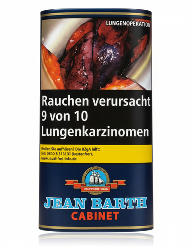 Jean Barth Tabak Cabinet Halfzware 35g Päckchen Zigarettentabak