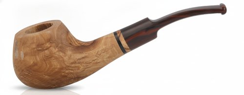 Jean Claude Olivenholz Pfeife Mundstücke in Cumberland-Design Nr.12