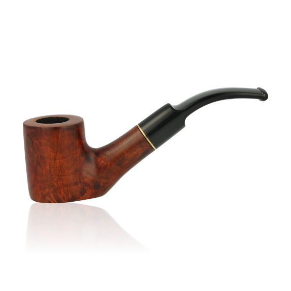 Jean Claude Pfeife Braun/Orange Nr. 10