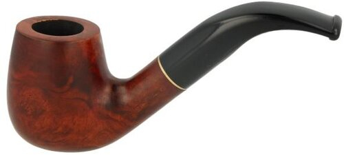 Jean Claude Pfeife Braun/Orange Nr.4