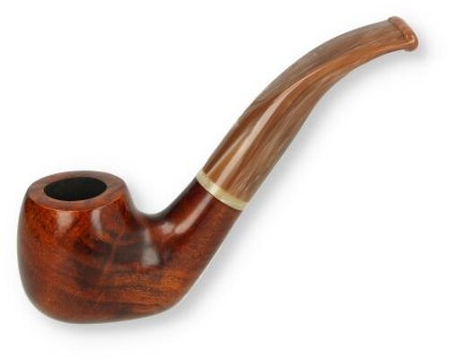 Jean Claude Pfeife Goldbraun Nr.9