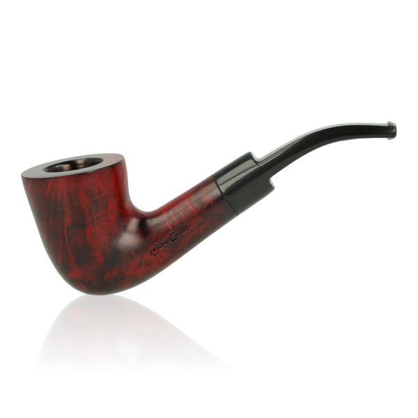 Jean Claude Pfeife Nr. 21 Rot/Schwarz