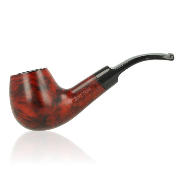 Jean Claude Pfeife Nr.09 Rot-Schwarz