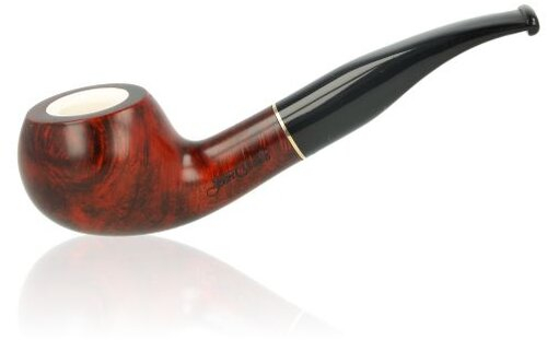 Jean Claude Pfeife Orange/Schwarz Nr. 3