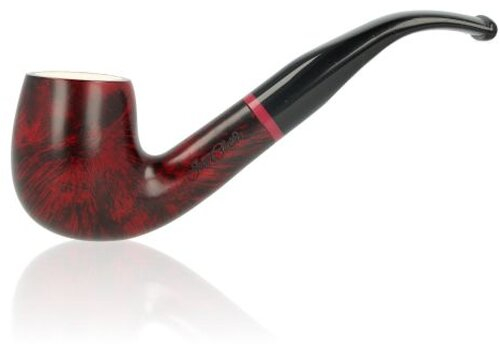 Jean Claude Pfeife Rot/Schwarz Nr. 10