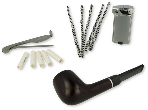 Jean Claude Premium Set gerade braun glatt - B-Ware