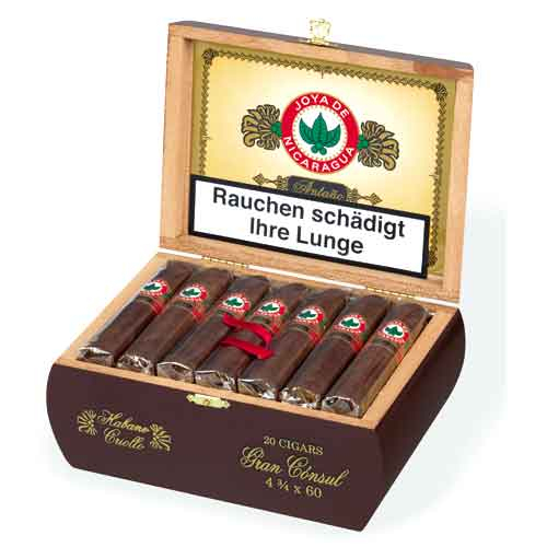 Joya de Nicaragua Antano 1970 Gran Consul Zigarren 20Stk. Joya de Nicaragua Antano 1970 Gran Consul Zigarren 20Stk.