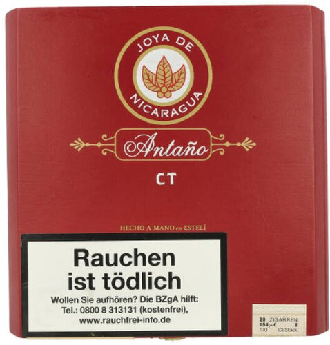 Joya de Nicaragua Antano CT Corona Gordo Zigarren 20Stk. Joya de Nicaragua Antano CT Corona Gordo Zigarren 20Stk.