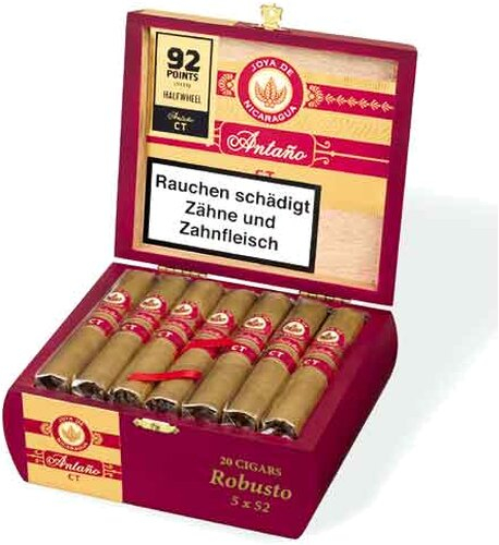 Joya de Nicaragua Antano CT Robusto Zigarren 20Stk. Joya de Nicaragua Antano CT Robusto Zigarren 20Stk.