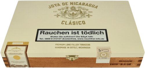 Joya de Nicaragua Clásico Original Toro 25Stk. Joya de Nicaragua Clásico Original Toro 25Stk.