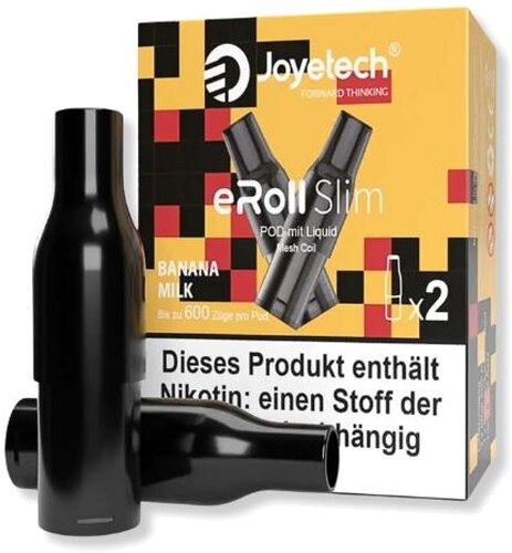 Joyetech eRoll Slim Banana Milk Prefilled Pod 2x2ml 20mg