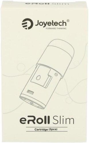 Joyetech eRoll Slim Catridge 1,0 Ohm Pod (3 Stück pro Packung) Joyetech eRoll Slim Catridge 1,0 Ohm Pod (3 Stück pro Packung)