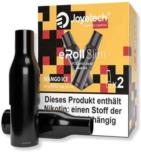 Joyetech eRoll Slim Mango Ice Prefilled Pod 2x2ml 20mg
