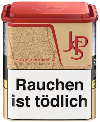 JPS Tabak ohne Zusatzstoffe Just Red Volumentabak 36g Dose JPS Tabak ohne Zusatzstoffe Just Red Volumentabak 36g Dose