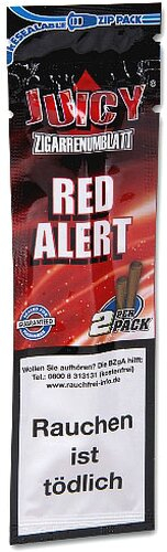 Juicy Zigarrenumblatt Red Alert