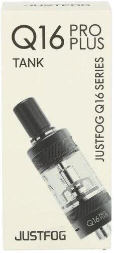 Justfog Q16 Pro Plus Clearomizer Tank Black