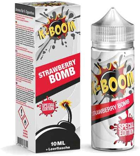 K-Boom Strawberry Bomb Aroma 10ml Bottle in Bottle K-Boom Strawberry Bomb Aroma 10ml Bottle in Bottle