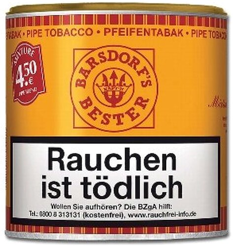 Käptn Barsdorf Bester Pfeifentabak Aromatic Mixture 50g Päckchen Käptn Barsdorf Bester Pfeifentabak Aromatic Mixture 50g Päckchen