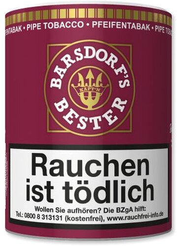 Käptn Barsdorf Bester Pfeifentabak Red 160g Dose