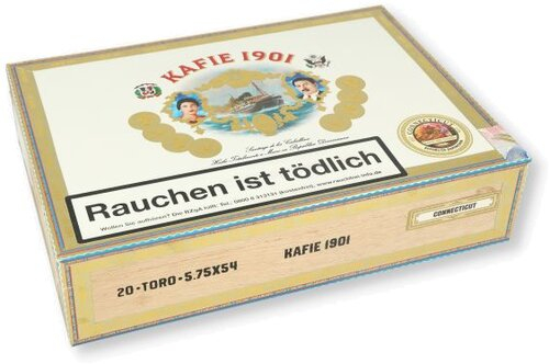 Kafie 1901 Toro Connecticut Zigarren 20 Stk. Kafie 1901 Toro Connecticut Zigarren 20 Stk.