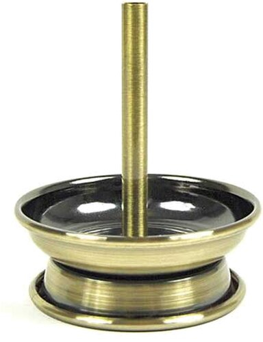 Kaminaufsatz Metall für Shishakopf Bronze-Gebürstet  6,8cm Kaminaufsatz Metall für Shishakopf Bronze-Gebürstet  6,8cm