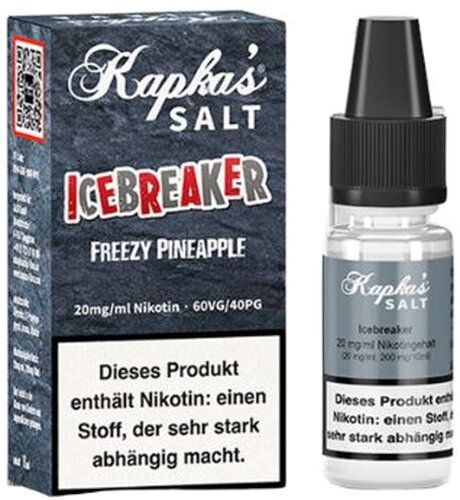 Kapkas Flava Salt Icebreaker Nikotinsalz Liquid 20 mg Kapkas Flava Salt Icebreaker Nikotinsalz Liquid 20 mg