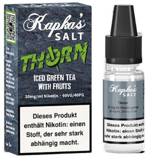 Kapkas Flava Salt Thorn Nikotinsalz Liquid 20 mg Kapkas Flava Salt Thorn Nikotinsalz Liquid 20 mg