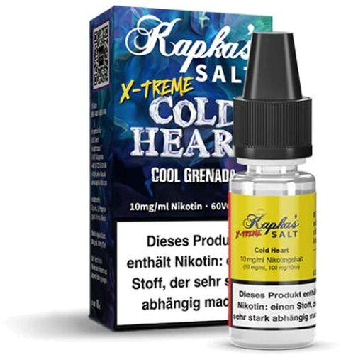 Kapkas X-Treme Cold Heart Nikotinsalzliquid 10mg Kapkas X-Treme Cold Heart Nikotinsalzliquid 10mg