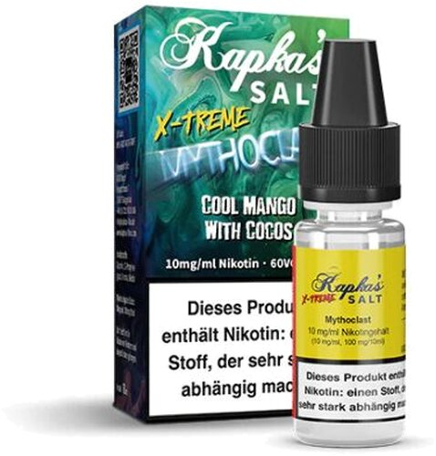Kapkas X-Treme Mythoclast Nikotinsalzliquid 10mg Kapkas X-Treme Mythoclast Nikotinsalzliquid 10mg