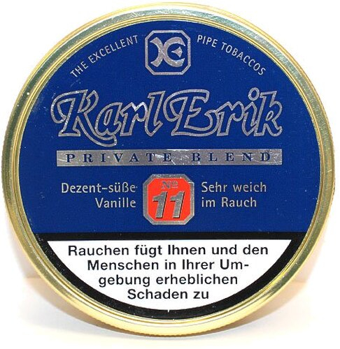 Karl Erik Pfeifentabak Private Blend No. 11 100g Dose