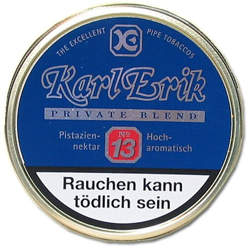 Karl Erik Pfeifentabak Private Blend No. 13 100g Dose