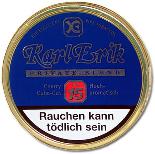 Karl Erik Pfeifentabak Private Blend No. 15 100g Dose