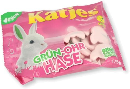 Katjes Grün Ohr Hase Vegan 175g