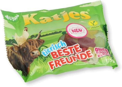 Katjes Tier Beste Freunde Vegan 175g